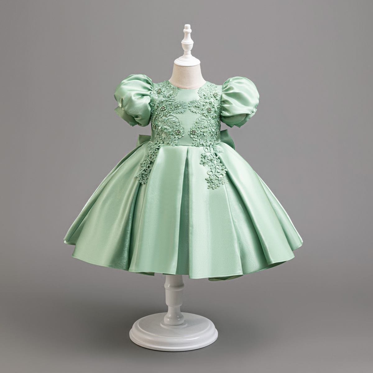 Baby Clothing Dresser - Yeni Kız Parti Elbise Çocuk Resmi