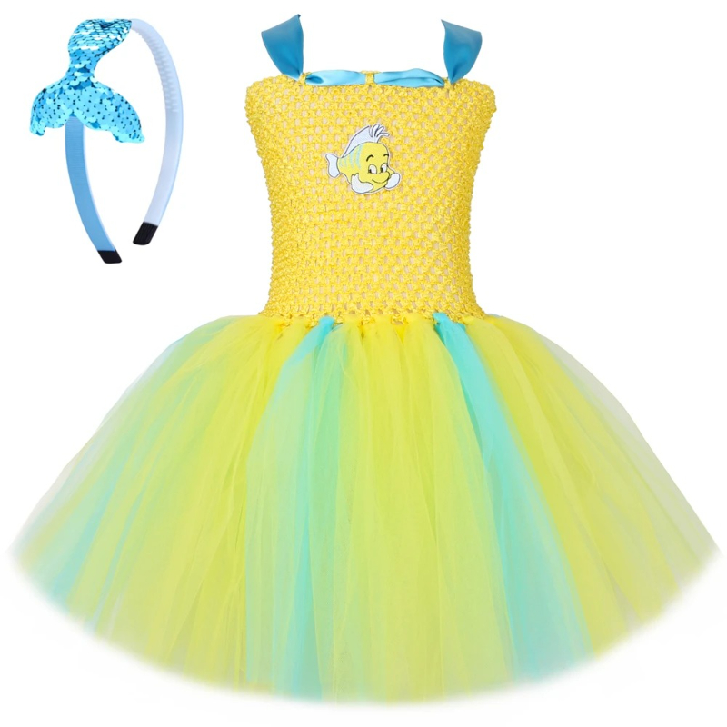 Baby Clothing Dresser - Balıkçı balığı Palyaço Balığı Tutu Elbise