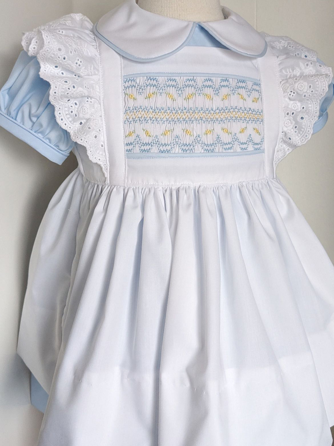 0-12Y Bebek Kız Beyaz Önlüklü  - Baby Clothing Dresser incelemesi ve fiyatı