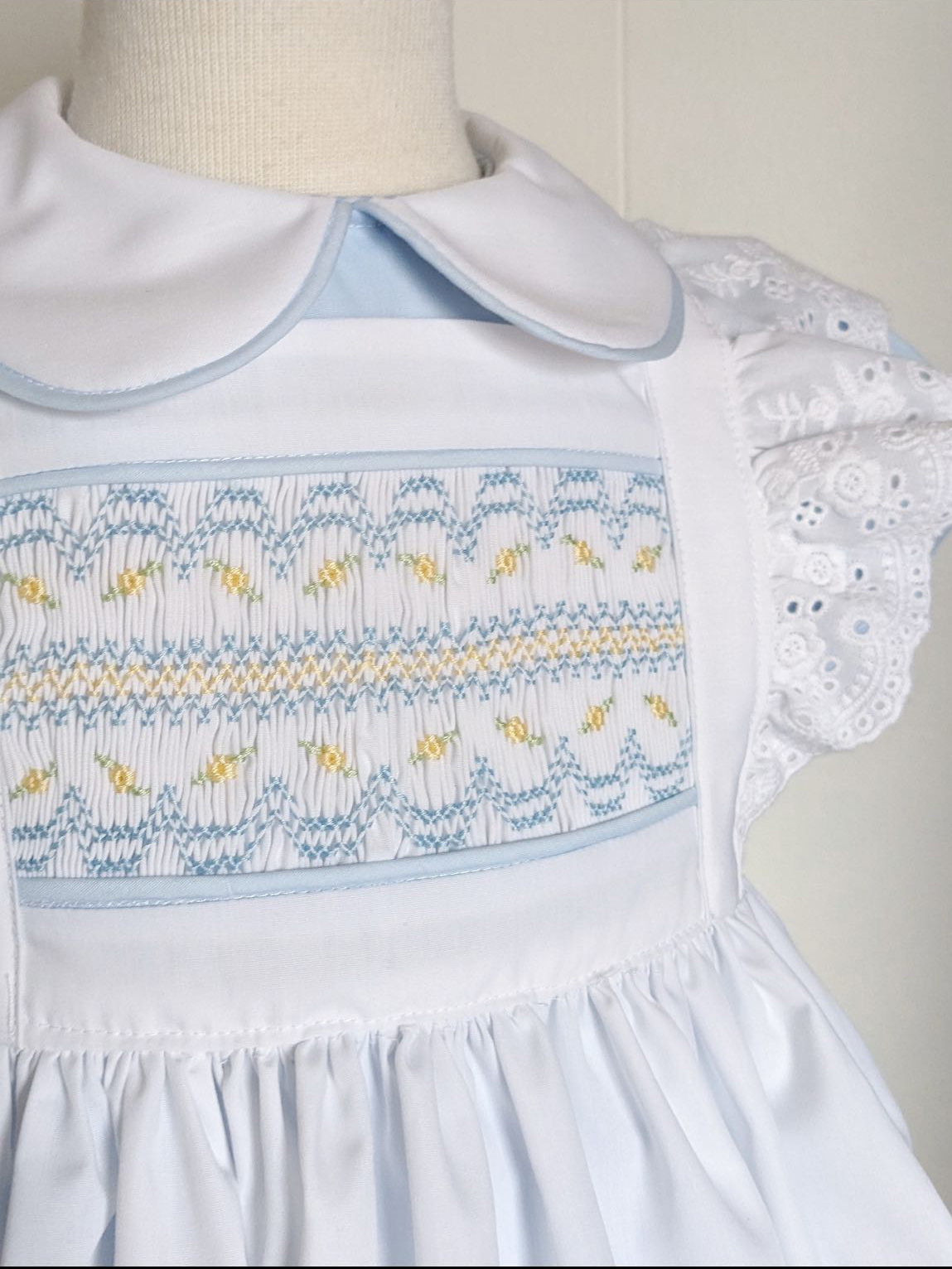 0-12Y Bebek Kız Beyaz Önlüklü  - Baby Clothing Dresser incelemesi ve fiyatı