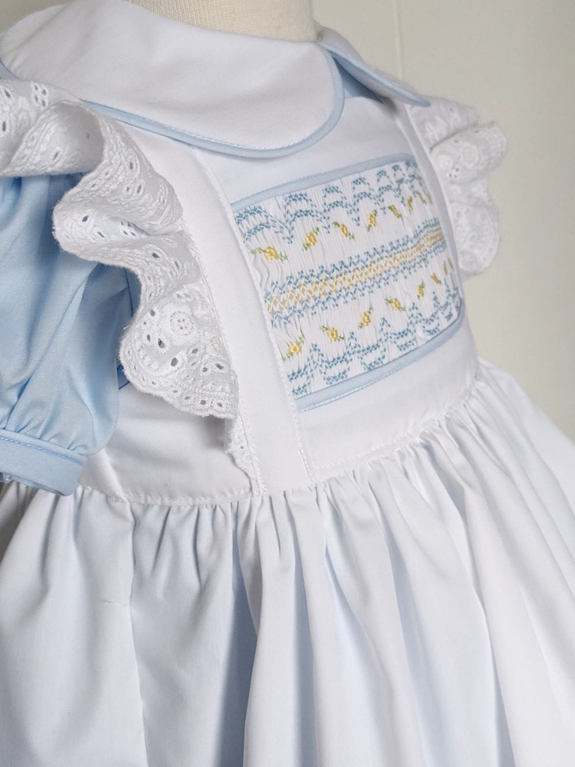 0-12Y Bebek Kız Beyaz Önlüklü  - Baby Clothing Dresser incelemesi ve fiyatı
