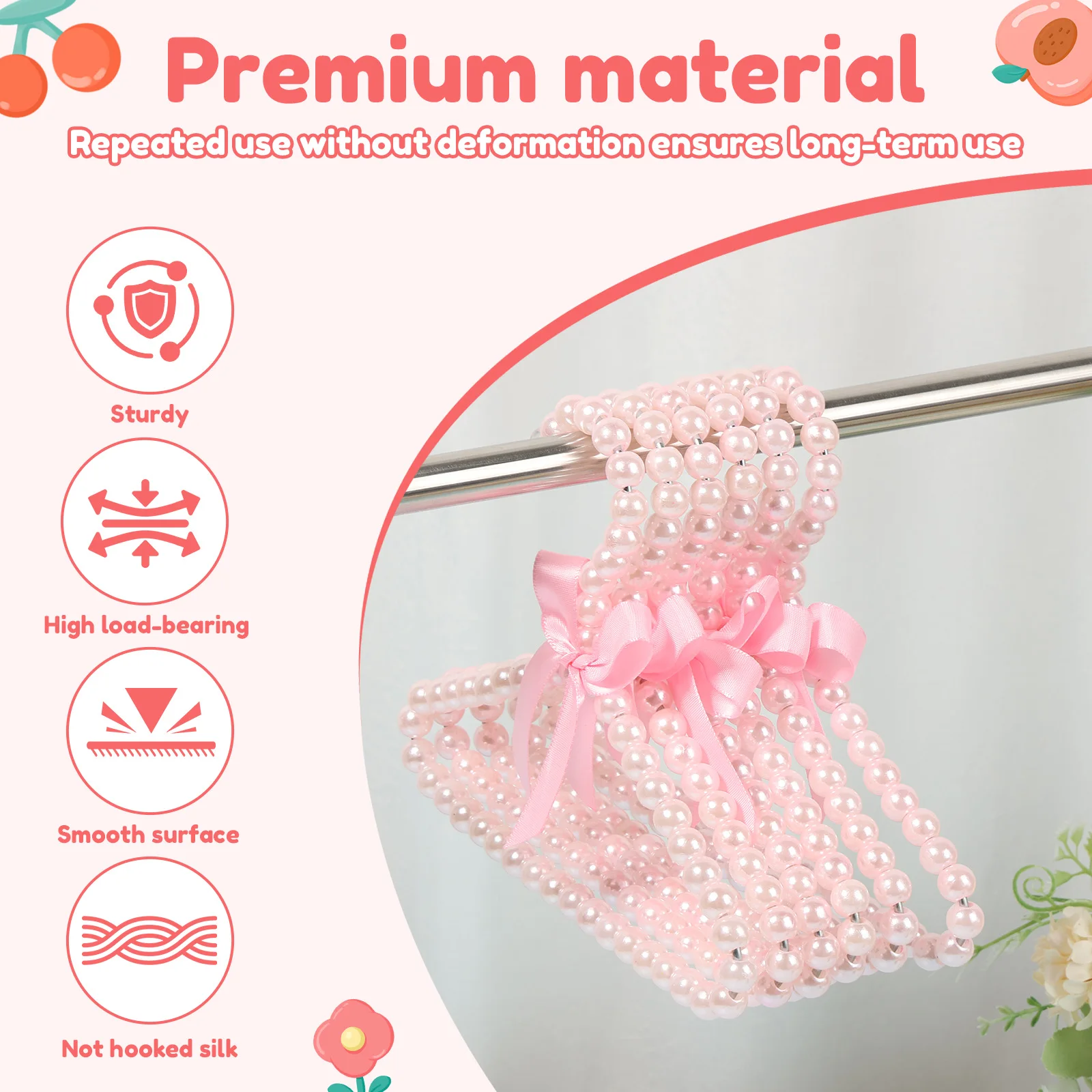 12 adet inci askı çocuklar zar - Baby Clothing Dividers incelemesi ve fiyatı